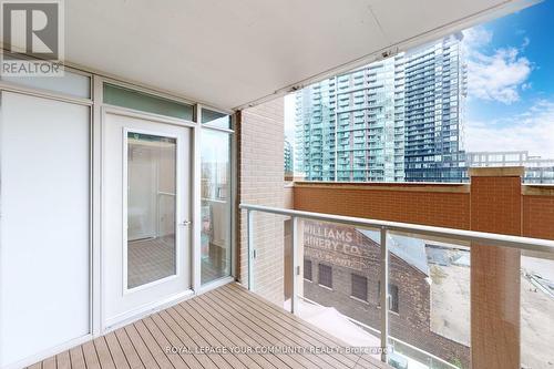 608 - 125 Western Battery Road, Toronto, ON - Outdoor With Balcony With Exterior