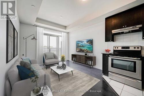 313 - 50 Sky Harbour Drive, Brampton, ON - Indoor Photo Showing Living Room