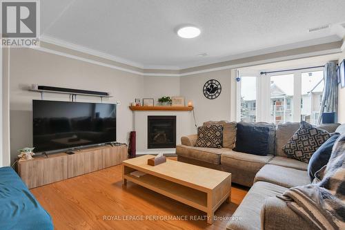 1105 Gablefield Pvt Crescent E, Ottawa, ON - Indoor Photo Showing Living Room With Fireplace