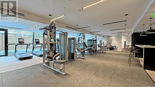 707 - 117 Broadway Avenue, Toronto, ON - Indoor Photo Showing Gym Room