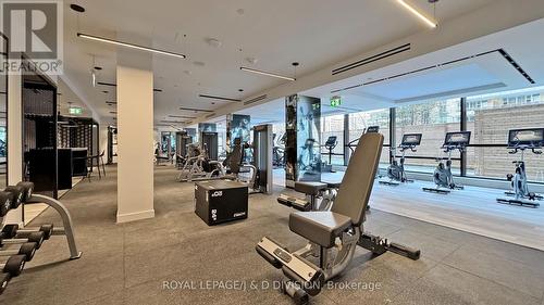 707 - 117 Broadway Avenue, Toronto, ON - Indoor Photo Showing Gym Room