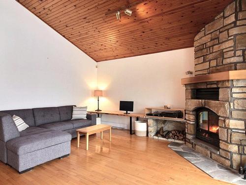 Salon - 3 Ch. De Scherfede, Brownsburg-Chatham, QC - Indoor Photo Showing Living Room With Fireplace