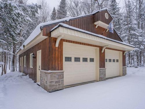 Garage - 286 Route Laflamme, Lac-Poulin, QC - Outdoor With Exterior