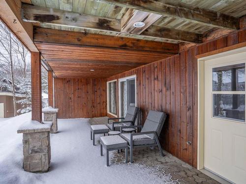 ExtÃ©rieur - 286 Route Laflamme, Lac-Poulin, QC - Outdoor With Deck Patio Veranda With Exterior