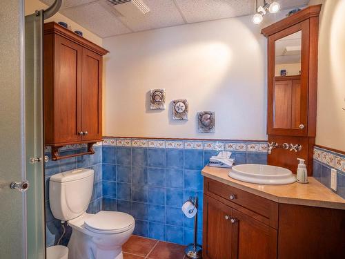 Basement - 286 Route Laflamme, Lac-Poulin, QC - Indoor Photo Showing Bathroom