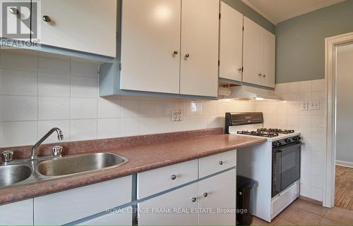 154 Burnham Street, Belleville, ON - Indoor Photo Showing Kitchen With Double Sink