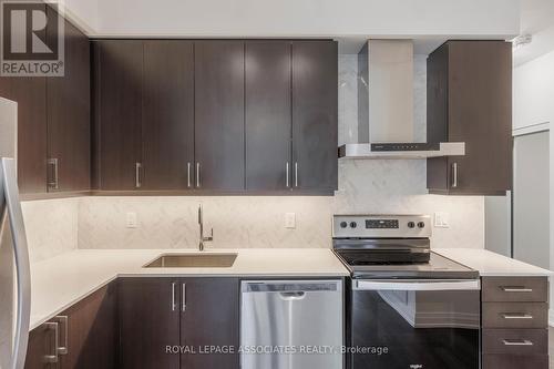 306 - 3121 Sheppard Avenue E, Toronto, ON - Indoor Photo Showing Kitchen With Stainless Steel Kitchen With Upgraded Kitchen