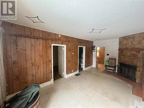 802 Athabaska Avenue, Grenfell, SK - Indoor With Fireplace