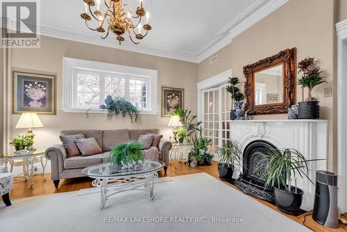 138 Bagot Street, Cobourg, ON - Indoor Photo Showing Living Room With Fireplace