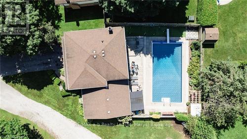 18 Conway Court, Zorra (Thamesford), ON - Outdoor With In Ground Pool