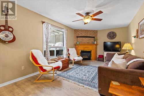 626 Holman Crescent, Centre Wellington (Fergus), ON - Indoor Photo Showing Living Room With Fireplace