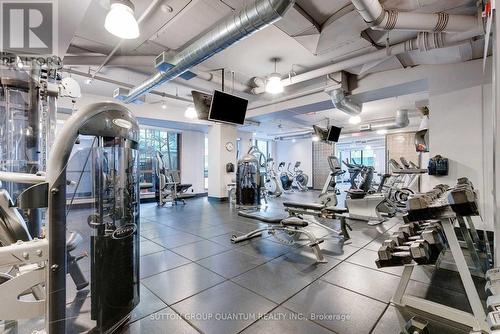 515 - 38 The Esplanade, Toronto, ON - Indoor Photo Showing Gym Room