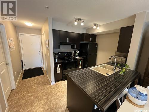 1107 5500 Mitchinson Way, Regina, SK - Indoor Photo Showing Kitchen With Double Sink