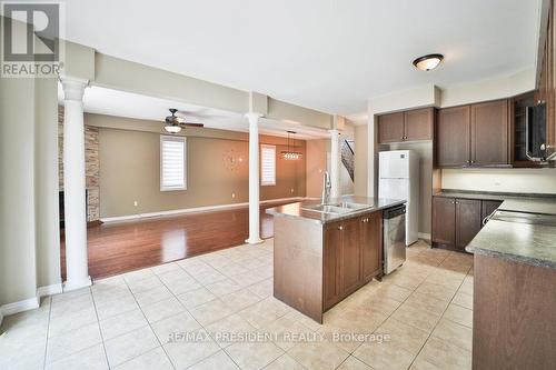 34 Harry Gay Drive, Clarington, ON - Indoor Photo Showing Kitchen With Double Sink