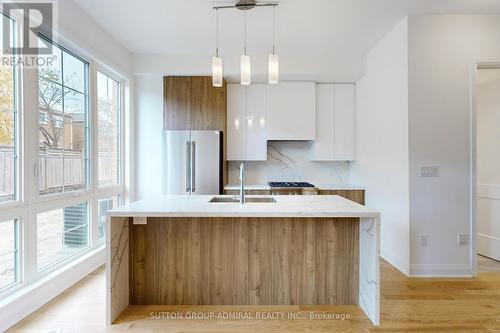 Potl 26 - 300 Atkinson Avenue, Vaughan, ON - Indoor Photo Showing Kitchen With Double Sink With Upgraded Kitchen