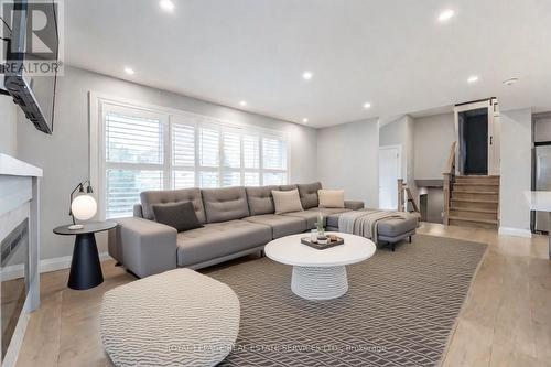 281 Foxbar Road, Burlington, ON - Indoor Photo Showing Living Room With Fireplace