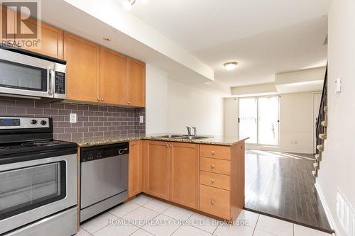 Th153 - 35 Elsie Lane, Toronto, ON - Indoor Photo Showing Kitchen With Stainless Steel Kitchen With Double Sink