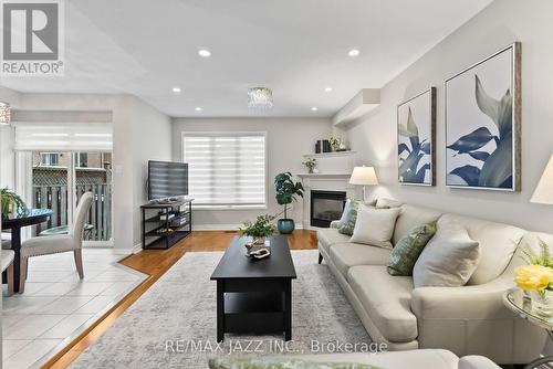 8 Odessa Crescent, Whitby (Rolling Acres), ON - Indoor Photo Showing Living Room With Fireplace