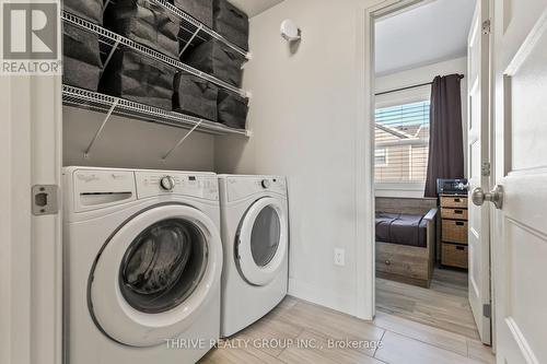 Convenient laundry room on third floor - 44 - 3025 Singleton Avenue, London, ON - Indoor Photo Showing Laundry Room