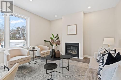 3356 Willguard Court, Niagara Falls (223 - Chippawa), ON - Indoor Photo Showing Other Room With Fireplace