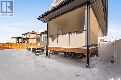 90 Clunie Court, Moose Jaw, SK - Outdoor With Deck Patio Veranda With Exterior