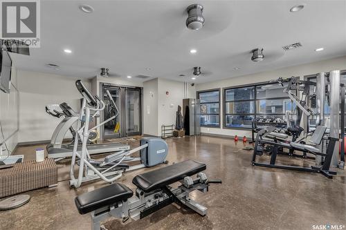 C105 415 Hunter Road, Saskatoon, SK - Indoor Photo Showing Gym Room