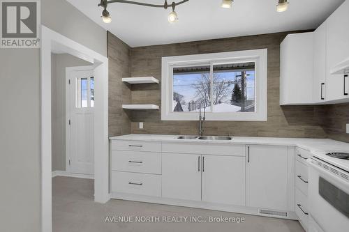 1214 Foxbar Avenue, Ottawa, ON - Indoor Photo Showing Kitchen With Double Sink