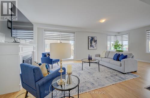 928 Sobeski Avenue, Woodstock (Woodstock - North), ON - Indoor Photo Showing Living Room With Fireplace