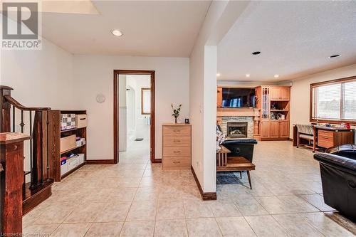 48 Wayne Avenue, Cambridge, ON - Indoor With Fireplace