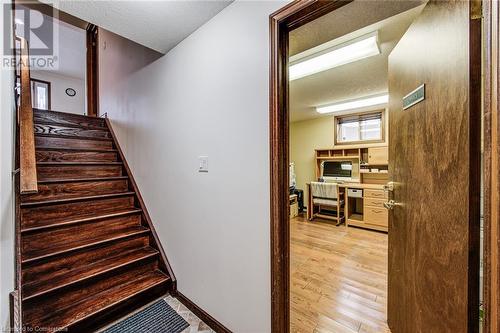 stairs leading to the 4th lower level - 48 Wayne Avenue, Cambridge, ON - Indoor Photo Showing Other Room