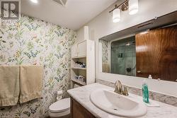 3 piece bathroom on the lower level - 