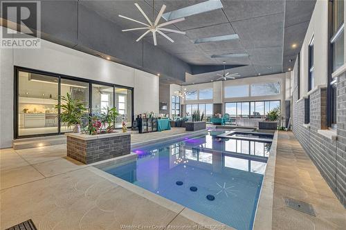 551 Ross Beach Road, Lakeshore, ON - Indoor Photo Showing Other Room With In Ground Pool