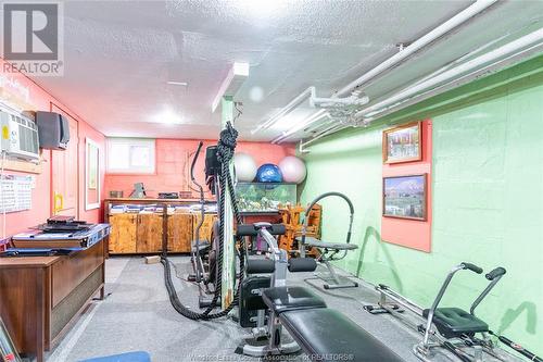 3158 Sandwich Street, Windsor, ON - Indoor Photo Showing Gym Room