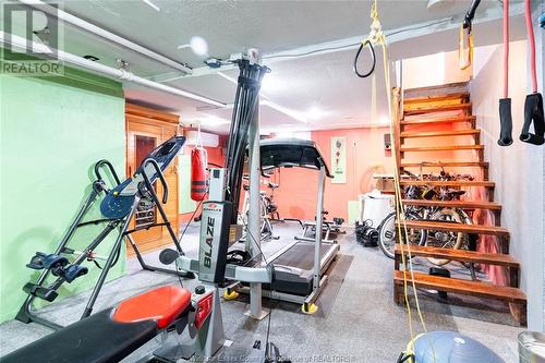 3158 Sandwich Street, Windsor, ON - Indoor Photo Showing Gym Room