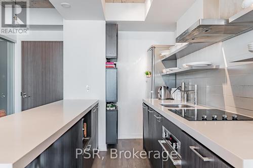 610 - 560 King Street W, Toronto, ON - Indoor Photo Showing Kitchen With Double Sink