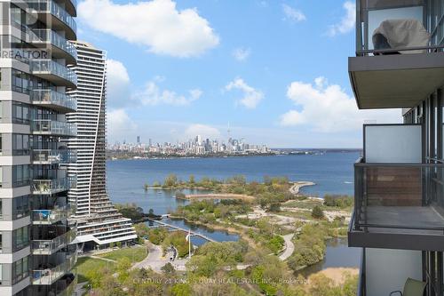 2904 - 2240 Lake Shore Boulevard W, Toronto, ON - Outdoor With Body Of Water With Balcony