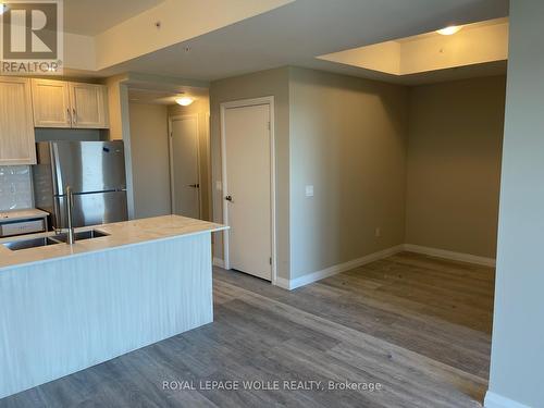 2407 - 108 Garment Street, Kitchener, ON - Indoor Photo Showing Kitchen With Double Sink