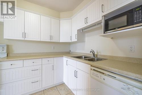 1006 - 15 Towering Heights Boulevard, St. Catharines (461 - Glendale/Glenridge), ON - Indoor Photo Showing Kitchen With Double Sink