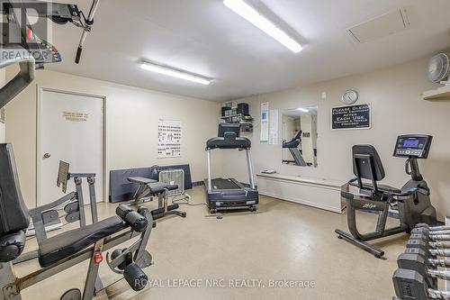 1006 - 15 Towering Heights Boulevard, St. Catharines (461 - Glendale/Glenridge), ON - Indoor Photo Showing Gym Room