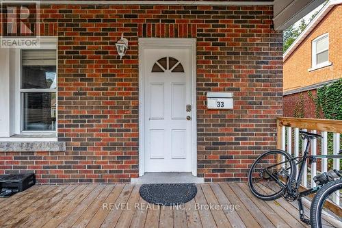 33 Cline Avenue N, Hamilton, ON - Outdoor With Deck Patio Veranda With Exterior