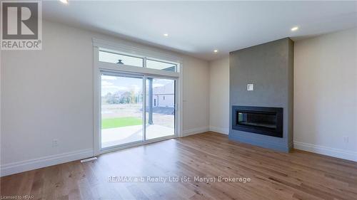 21 Orchard Drive, Stratford (Ellice), ON - Indoor With Fireplace