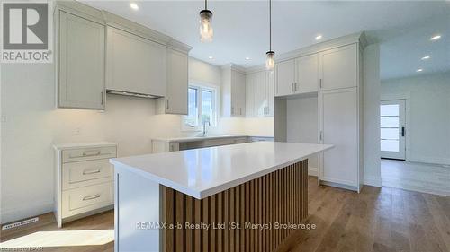 21 Orchard Drive, Stratford (Ellice), ON - Indoor Photo Showing Kitchen With Upgraded Kitchen