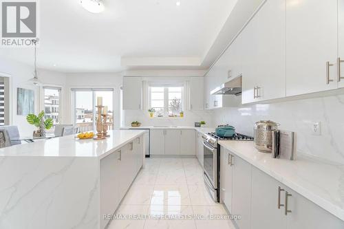 41 Leo Austin Road, Brampton, ON - Indoor Photo Showing Kitchen With Upgraded Kitchen