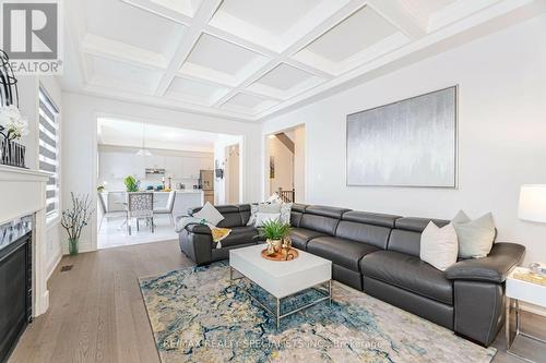 41 Leo Austin Road, Brampton, ON - Indoor Photo Showing Living Room