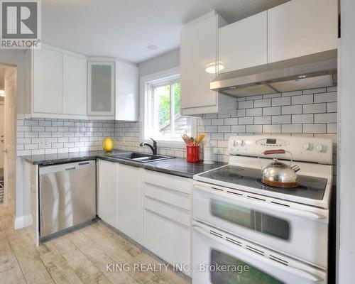 Unit #A - 682 Pinerow Crescent, Waterloo, ON - Indoor Photo Showing Kitchen With Double Sink