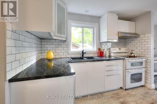 Unit #A - 682 Pinerow Crescent, Waterloo, ON - Indoor Photo Showing Kitchen With Double Sink