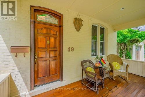 49 Mctague Street, Guelph (Exhibition Park), ON - Outdoor With Deck Patio Veranda With Exterior