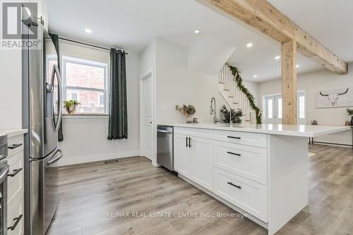 281 Smith Street, Wellington North, ON - Indoor Photo Showing Kitchen With Stainless Steel Kitchen With Upgraded Kitchen