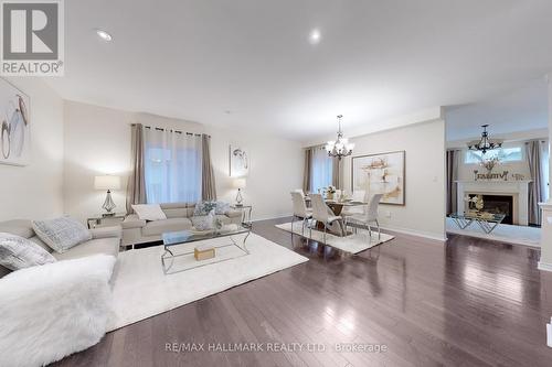 47 Rossini Drive, Richmond Hill, ON - Indoor Photo Showing Living Room With Fireplace