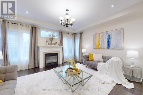 47 Rossini Drive, Richmond Hill, ON - Indoor Photo Showing Living Room With Fireplace